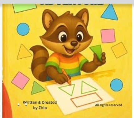 Romy's Shape and Color Adventure book cover
